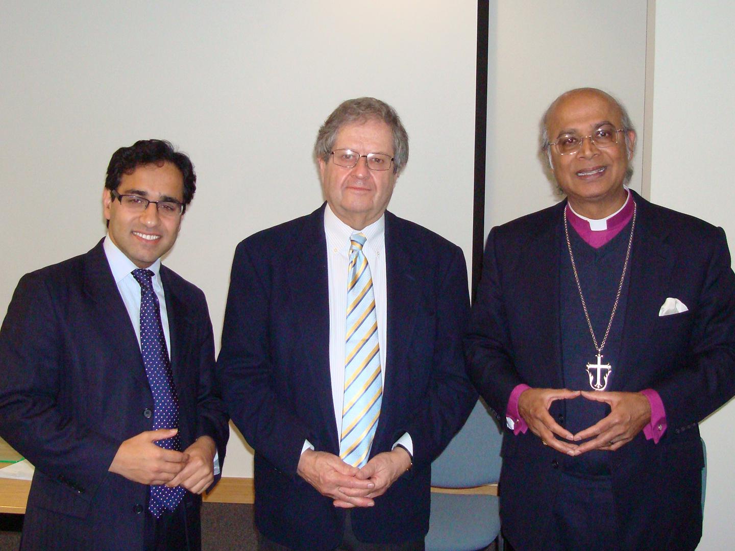 Bishop Michael Nazir-Ali and Rehman Chishti MP