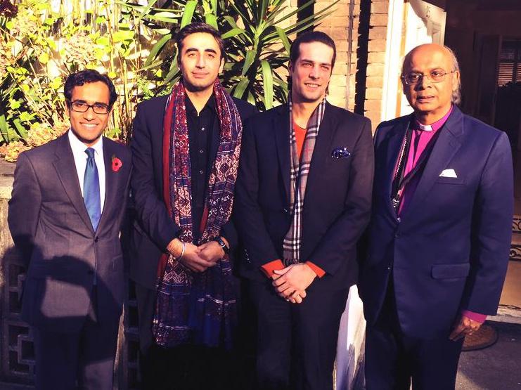 BilawalBhuttoZardari @BBhuttoZardari · Nov 4, 2014 Met former Bishop of Rochester, Bishop Michael Nazir Ali. Discussed issues facing minorities in the UK & Pakistan.
