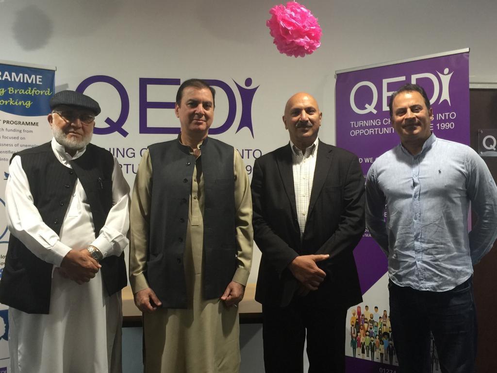 Dr Mohammed Ali OBE is Founder and Chief Executive of QED UK which is a social enterprise founded in 1990 to improve the social & economic position of disadvantaged communities in the UK & Europe.