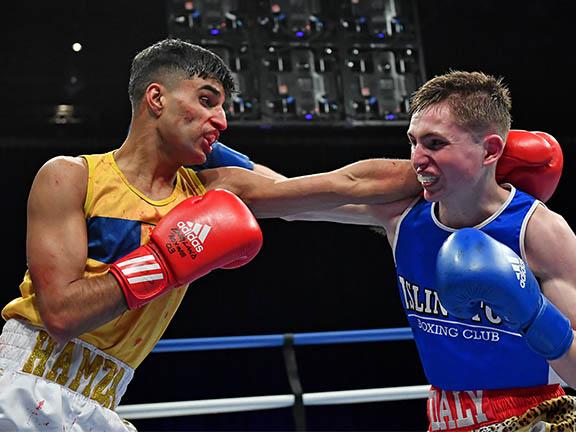 British Pakistani Boxer Hamza Mehmood made history by becoming the first British boxer of Pakistani origin to win back to back Elite National Championships.