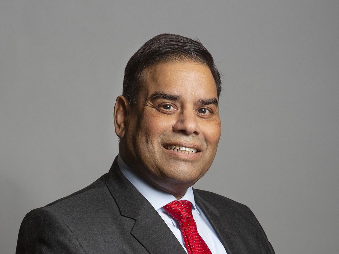 Khalid Mahmood represents the Birmingham Perry Barr constituency